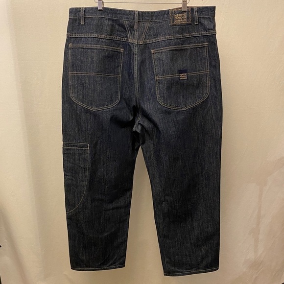 Marithe Francois Girbaud Tag Size 40 (Actual 41x27.5) Jeans Mens Logo Straight - Picture 14 of 15